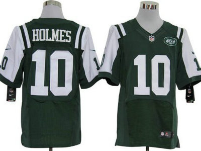 Nike New York Jets 10 Santonio Holmes Green 2012 Nike NFL Elite Jersey