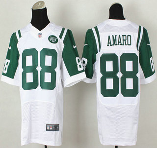Nike New York Jets #88 Jace Amaro 2014 NFL Draft Elite White Jersey