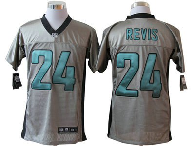Nike New York Jets 24 Darrelle Revis Grey Shadow 2012 Nike NFL Elite Jersey