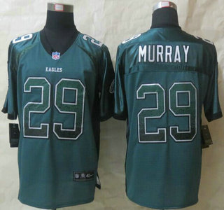 Nike Philadelphia Eagles #29 DeMarco Murray Drift Fashion Green Elite Jersey