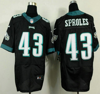 Nike Philadelphia Eagles #43 Darren Sproles 2014 Black Elite Jersey