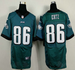 Nike Philadelphia Eagles #86 Zach Ertz 2014 Dark Green Elite Jersey