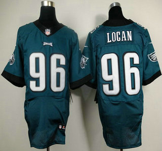 Nike Philadelphia Eagles #96 Bennie Logan 2014 Dark Green Elite Jersey