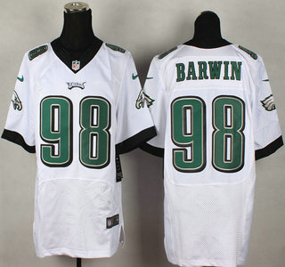 Nike Philadelphia Eagles #98 Connor Barwin 2014 White Elite Jersey