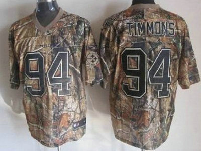 Nike Pittsburgh Steelers 94 Lawrence Timmons Camo Elite Jersey
