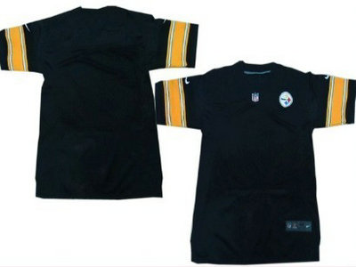 Nike Pittsburgh Steelers Blank Black 2012 Nike NFL Elite Jersey