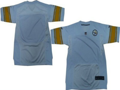 Nike Pittsburgh Steelers Blank White 2012 Nike NFL Elite Jersey