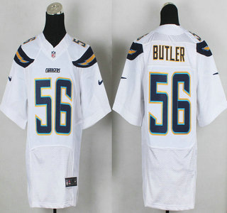 Nike San Diego Chargers #56 Donald Butler 2013 White Elite Jersey