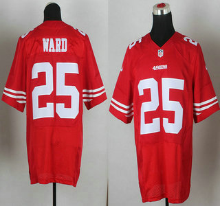 Nike San Francisco 49ers #25 Jimmie Ward Red Elite Jersey