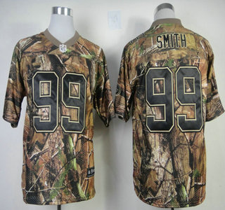 Nike San Francisco 49ers #99 Aldon Smith Camo Elite Jersey