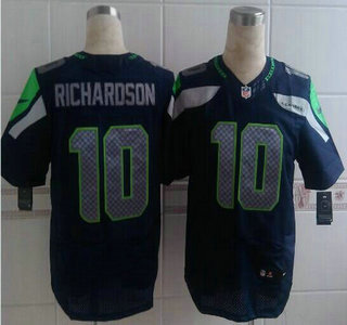 Nike Seattle Seahawks #10 Paul Richardson Elite Blue Jersey