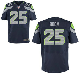 Nike Seattle Seahawks #25 Richard Sherman Legion of Boom Blue Elite Jersey