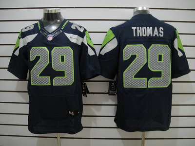 Nike Seattle Seahawks 29 Earl Thomas Navy Blue 2012 Nike NFL Elite Jersey