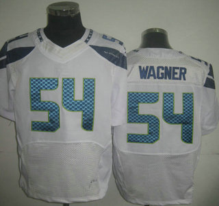 Nike Seattle Seahawks #54 Bobby Wagner White Elite Jersey