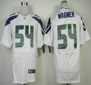 Nike Seattle Seahawks #54 Bobby Wagner White Elite Jersey