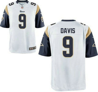 Nike St. Louis Rams #19 Austin Davis White Elite Jersey