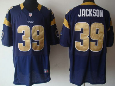 Nike St. Louis Rams 39 Steven Jackson Navy Blue 2012 Nike NFL Elite Jersey