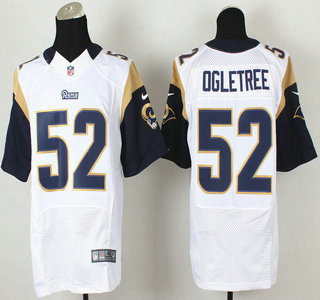 Nike St. Louis Rams #52 Alec Ogletree White Elite Jersey