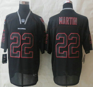 Nike Tampa Bay Buccaneers #22 Doug Martin Lights Out Black Elite Jersey