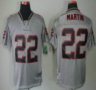 Nike Tampa Bay Buccaneers #22 Doug Martin Lights Out Gray Elite Jersey