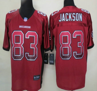 Nike Tampa Bay Buccaneers #83 Vincent Jackson Drift Fashion Red Elite Jersey