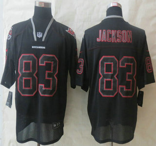 Nike Tampa Bay Buccaneers #83 Vincent Jackson Lights Out Black Elite Jersey