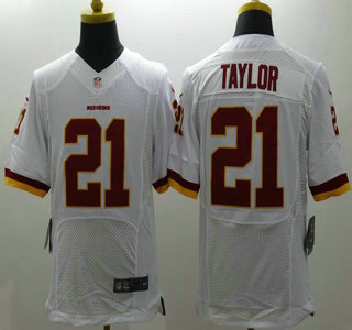 Nike Washington Redskins #21 Sean Taylor 2014 White Elite Jersey