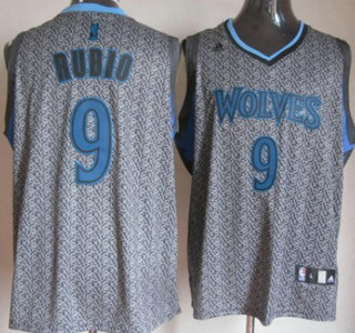 Oklahoma City Thunder 9 Serge Ibaka 2012 Static Fashion Jersey