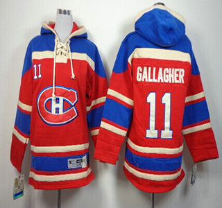 Old Time Hockey Montreal Canadiens #10 Guy Lafleur Red Kids Hoody