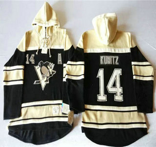 Old Time Hockey Pittsburgh Penguins #14 Black Hoody