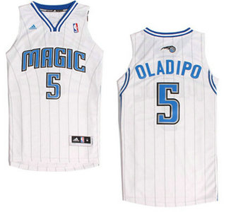 Orlando Magic #5 Victor Oladipo White Revolution 30 Swingman Jersey
