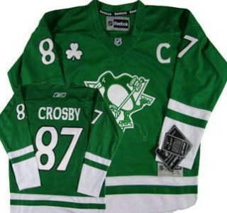green pittsburgh penguins jersey