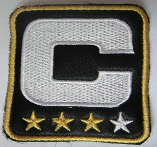 Pittsburgh Steelers Captain Black C Patch