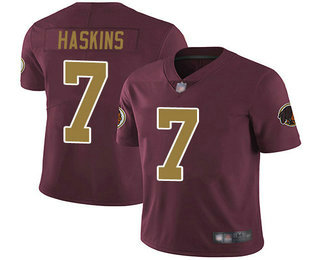 Redskins #7 Dwayne Haskins Burgundy Red Alternate Youth Stitched Football Vapor Untouchable Limited Jersey