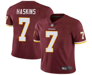 Redskins #7 Dwayne Haskins Burgundy Red Team Color Youth Stitched Football Vapor Untouchable Limited Jersey