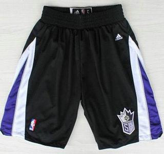 Sacramento Kings Black Revolution 30 Swingman Shorts