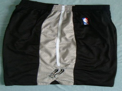 San Antonio Spurs Black Shorts