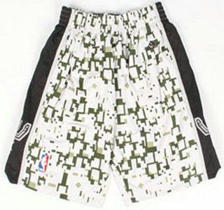 San Antonio Spurs Grey Camo Revolution 30 Swingman NBA Shorts