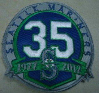 Seattle Mariners 35th Anniversary Patch