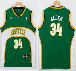 ray allen sonics throwback jersey