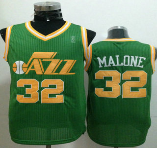 karl malone green jersey