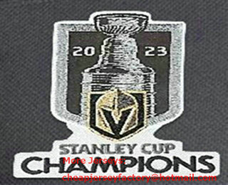 Vegas Golden Knights 2023 Stanley Cup Champions Jersey Patch