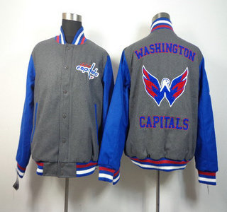 Washington Capitals Blank Gray Jacket