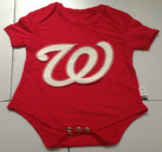 Washington Nationals Red Newborns Jersey