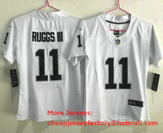 Women's Las Vegas Raiders #11 Henry Ruggs III White 2020 Vapor Untouchable Stitched NFL Nike Limited Jersey