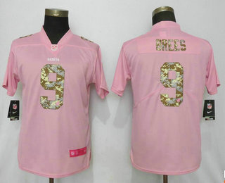 pink saints jersey