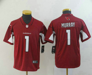 Youth Arizona Cardinals #1 Kyler Murray Red 2019 Vapor Untouchable Stitched NFL Nike Limited Jersey