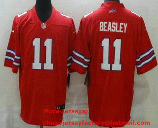 Youth Buffalo Bills #11 Cole Beasley Limited Red Rush Color Jersey