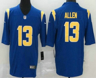 Youth Los Angeles Chargers #13 Keenan Allen Limited Royal Vapor Jersey