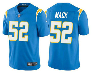 Youth Los Angeles Chargers #52 Khalil Mack Blue Vapor Untouchable Limited Stitched Jersey